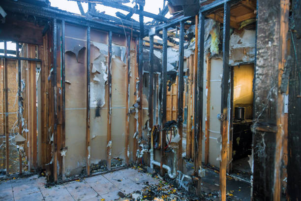 Professional Smoke Damage Removal technician working in Hudson, PA